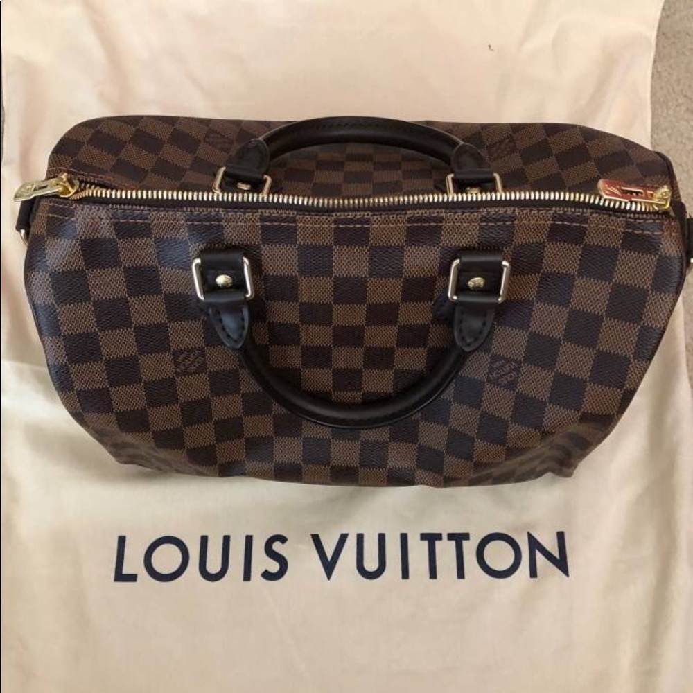 Authentic Louis Vuitton speedy 30 bandouliere